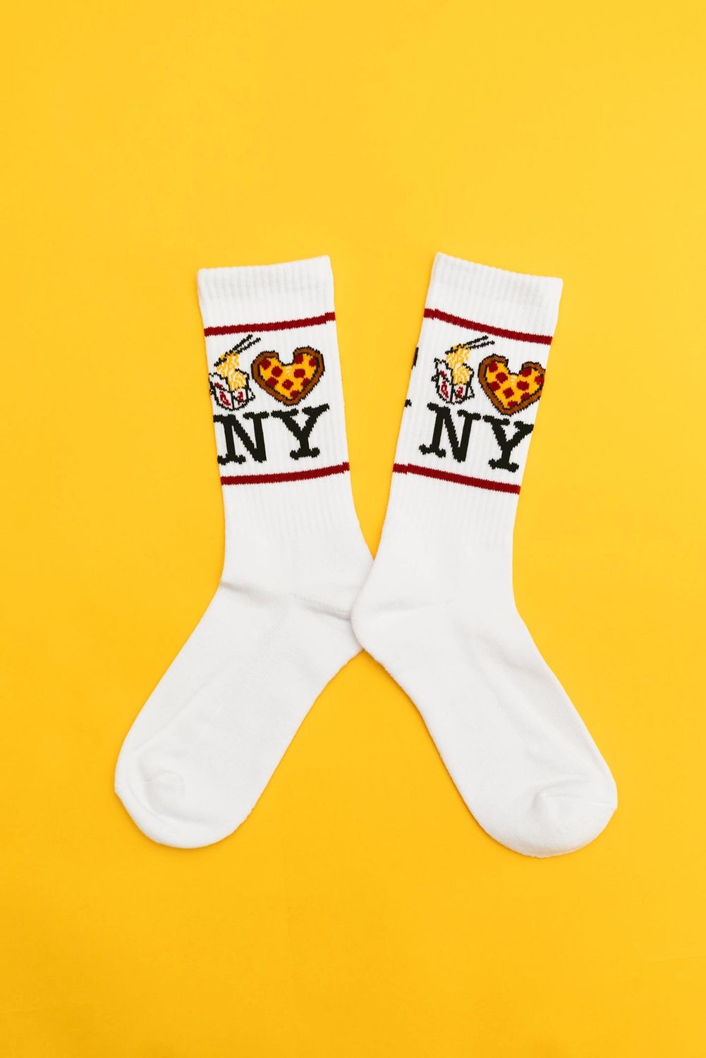PiccoliNY Lo Mein Pizza NY Socks