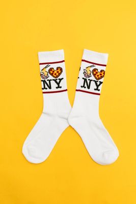 PiccoliNY Lo Mein Pizza NY Socks