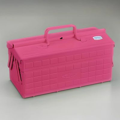 Toyo Cantilever Toolbox ST-350 Shocking Pink
