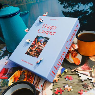 Piecework Puzzles Happy Camper