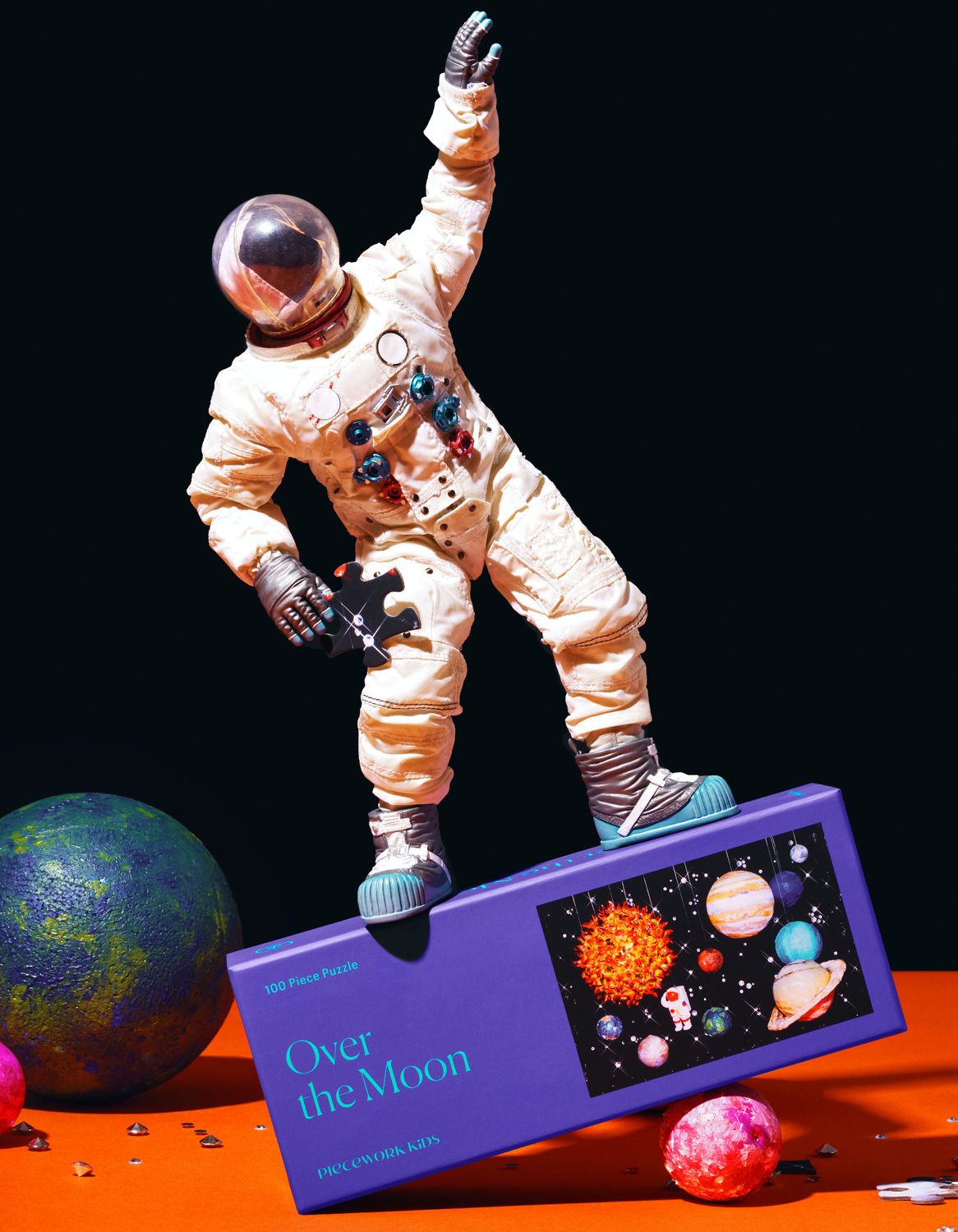 Piecework Over the Moon 100 Piece Puzzle