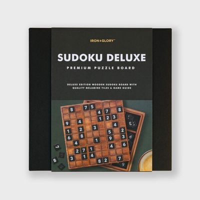 Iron &amp; Glory Sudoku Deluxe Wooden Game