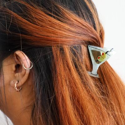 Mini Martini Hair Claw