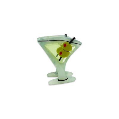 Jenny Lemons Mini Martini Hair Claw