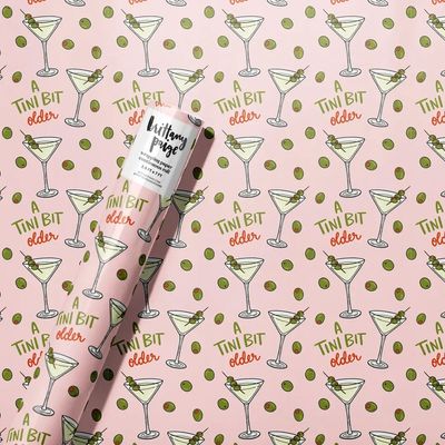 Wrap Roll - Dirty Olive Martini Birthday