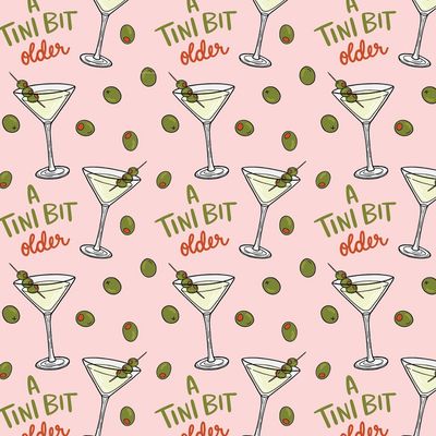 Wrap Roll - Dirty Olive Martini Birthday
