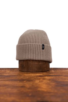 Merino Wool &amp; Recycled Poly Beanie Hemp