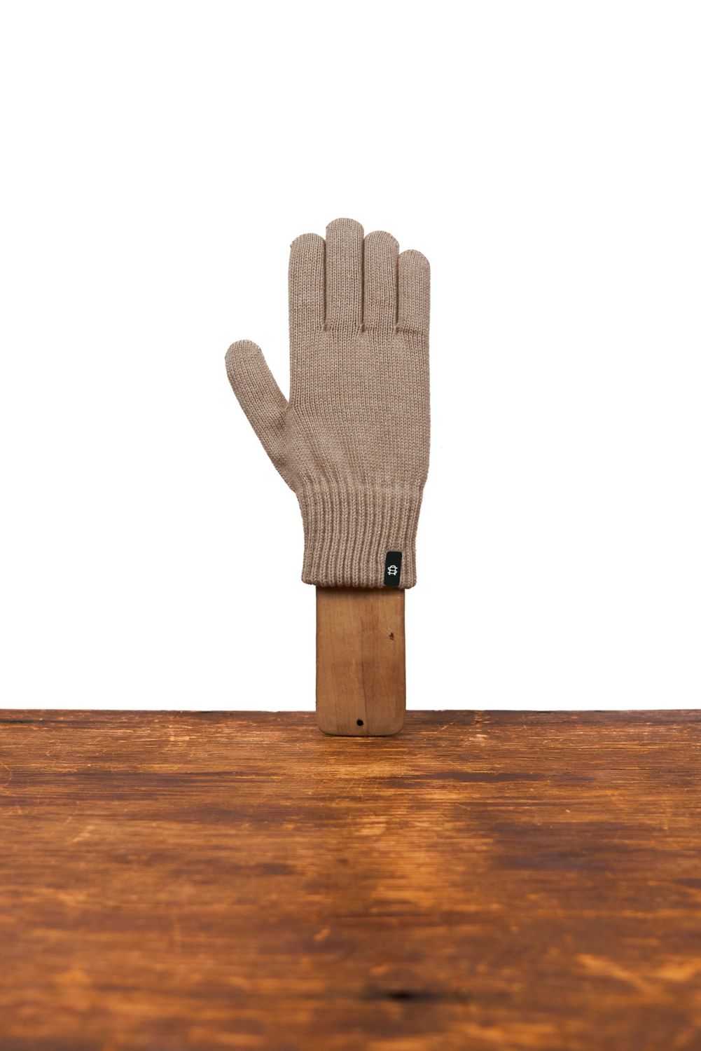 Merino Wool &amp; Recycled Poly Full Finger Glove Hemp