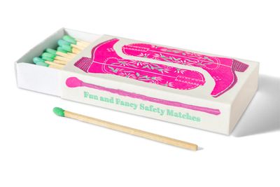 Pink Cowgirl Fun &amp; Fancy Safety Matches