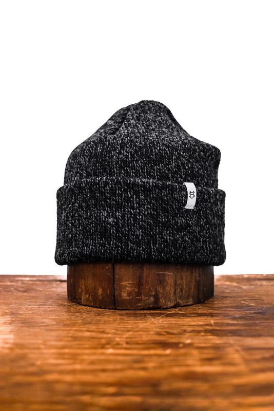 Upstate Stock 11&quot; Beanie Wool/Nylon USA Black