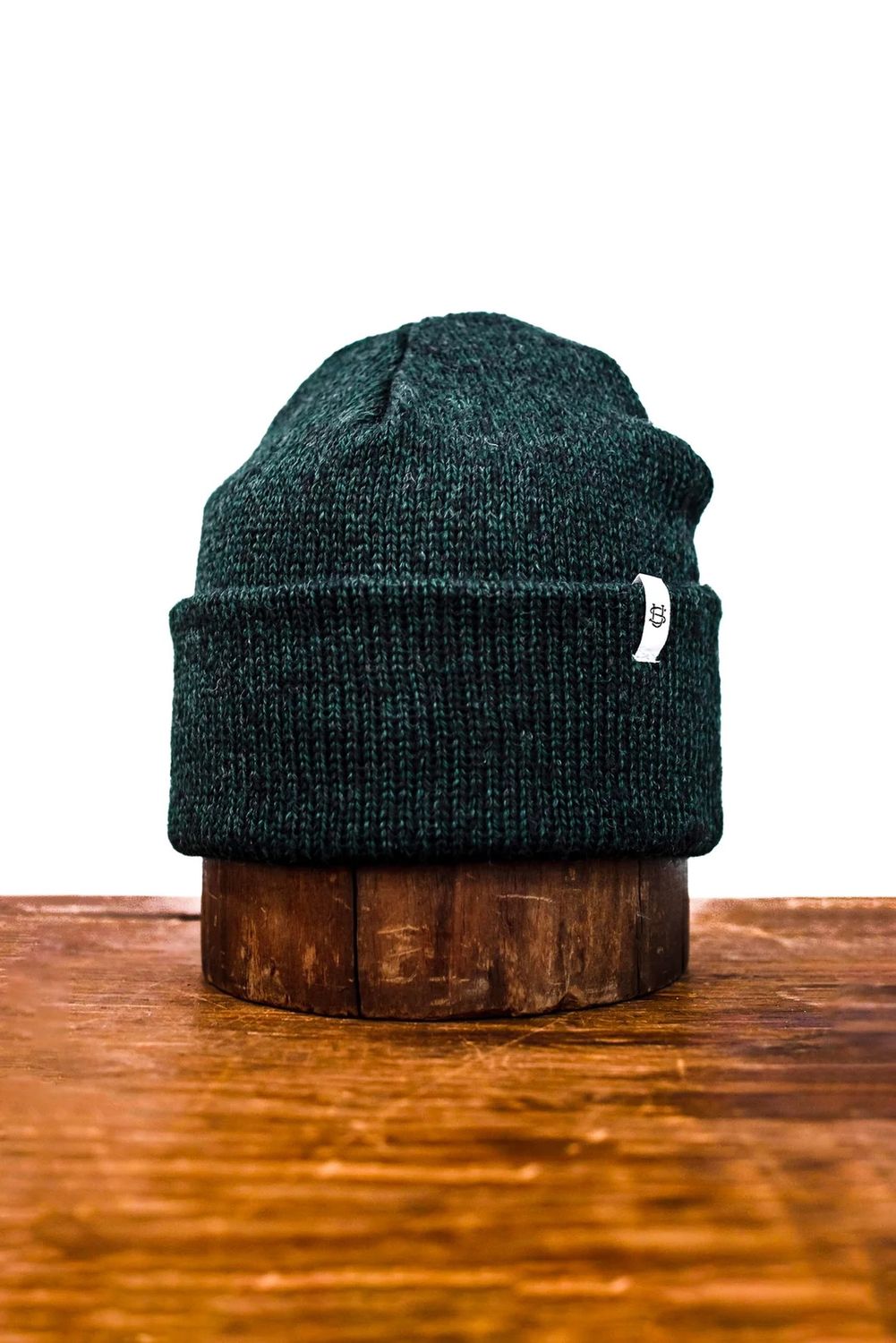 Melange Ragg Wool Beanie Hunter