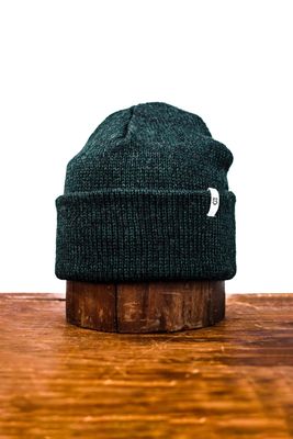 Melange Ragg Wool Beanie Hunter