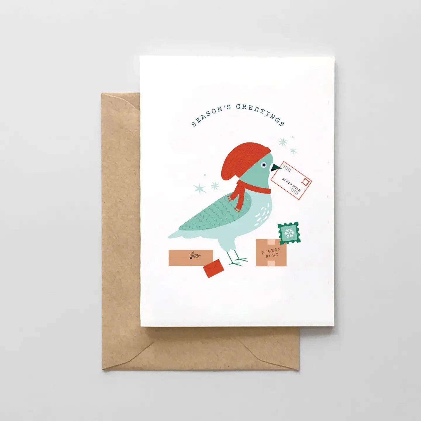 Season&#39;s Greetings - Pigeon