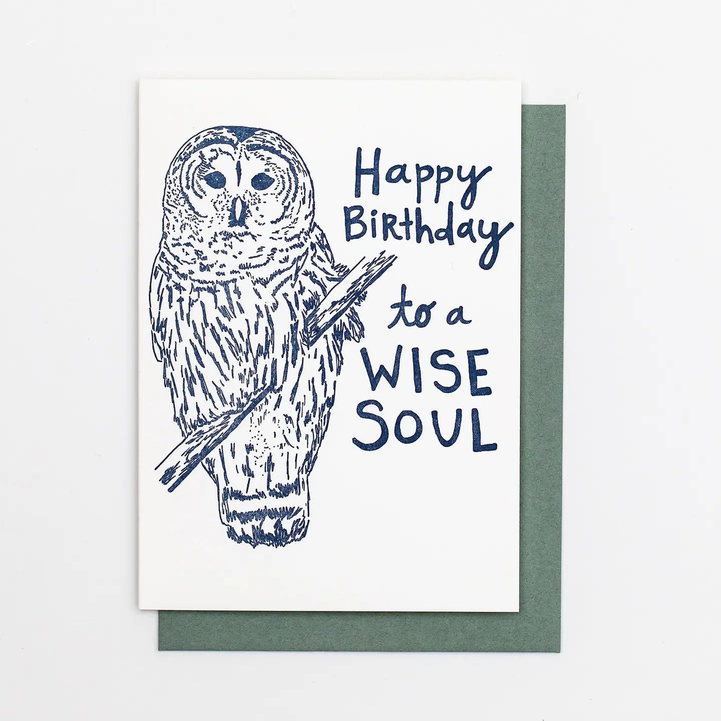 Owl &quot;Happy Birthday To A Wise Soul&quot;