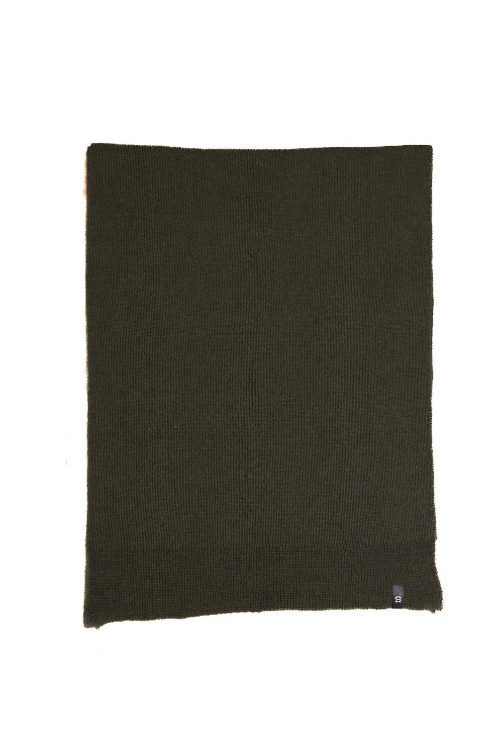 Merino Wool &amp; Recycled Poly Scarf Green