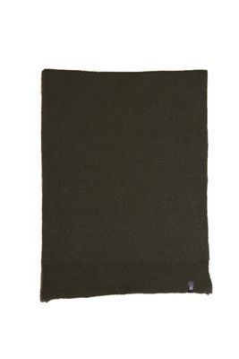 Merino Wool &amp; Recycled Poly Scarf Green