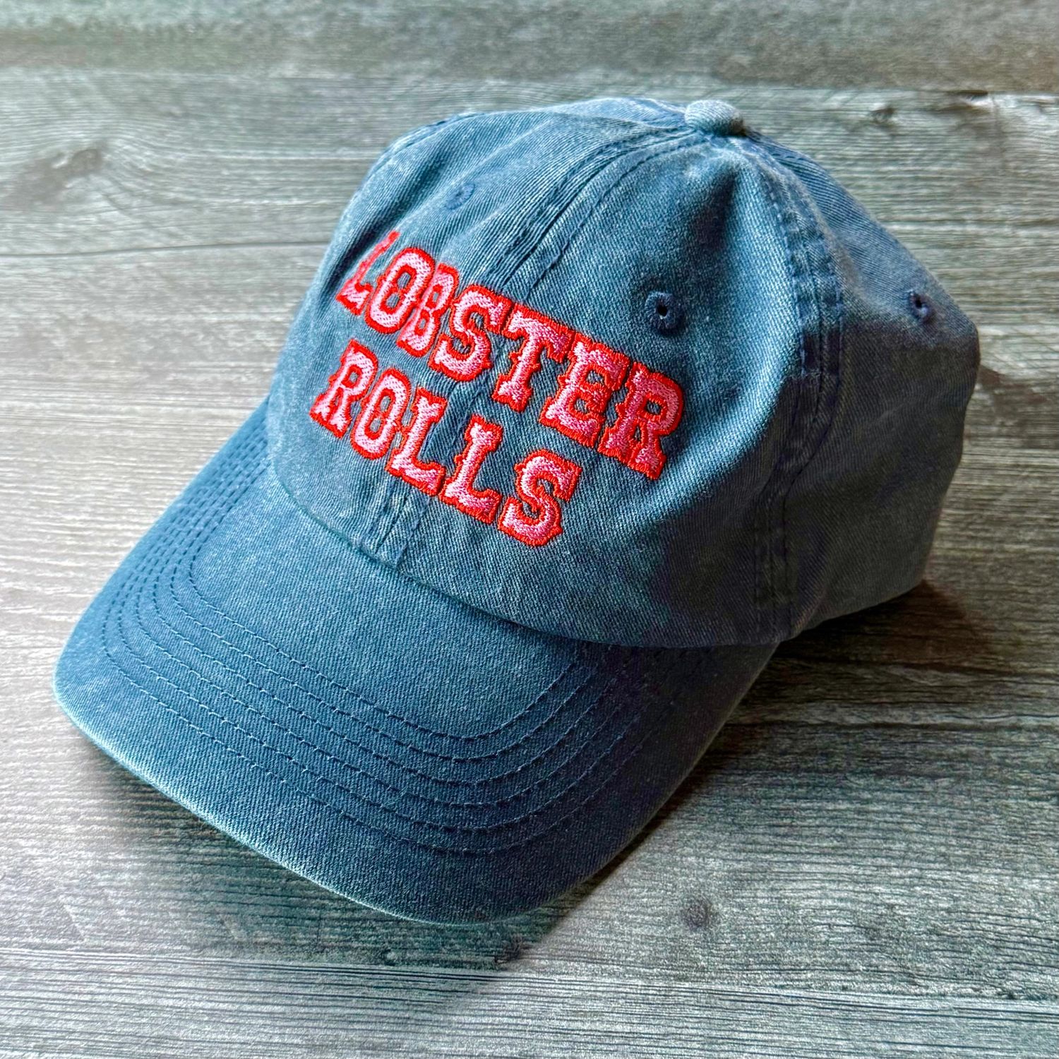 Silver Spider Lobster Rolls Baseball Cap