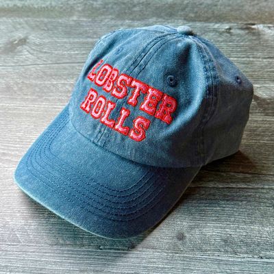 Silver Spider Lobster Rolls Baseball Cap