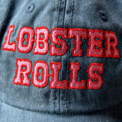 Silver Spider Lobster Rolls Baseball Cap