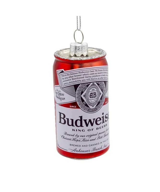 Budweiser Can Blow Mold Ornament