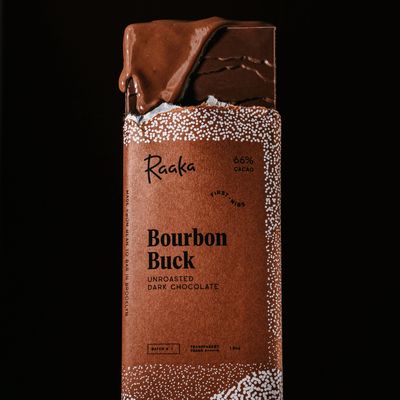 Raaka Chocolate Bar 66% Bourbon Buck - Limited Batch