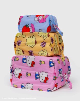 3D Zip Set Hello Kitty and Friends Florals
