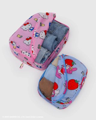 Baggu Packing Cube Set Hello Kitty &amp; Friends Florals