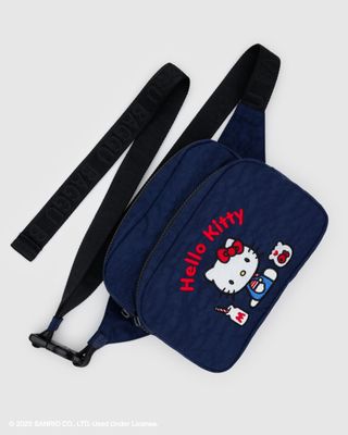 Baggu Fanny Pack Embroidered Hello Kitty Milkshake