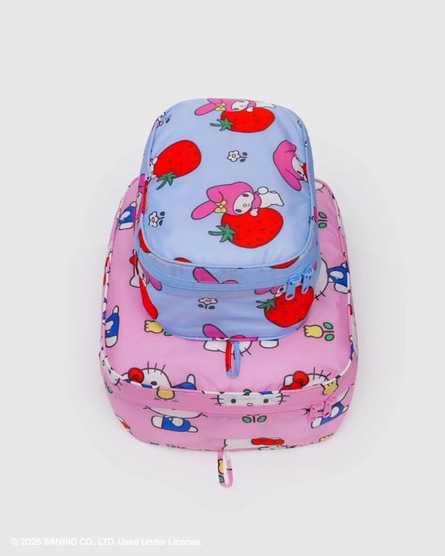 Baggu Packing Cube Set Hello Kitty &amp; Friends Florals