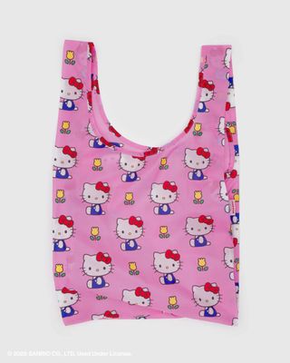 Baggu Reusable Bag Standard Hello Kitty Pink