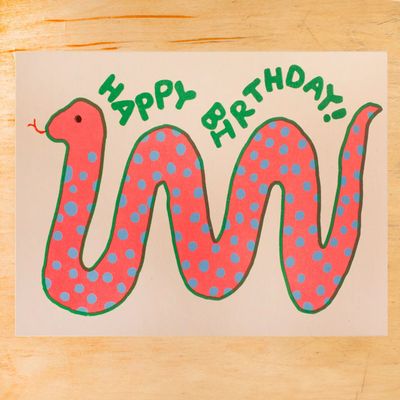 Happy Birthday Snake