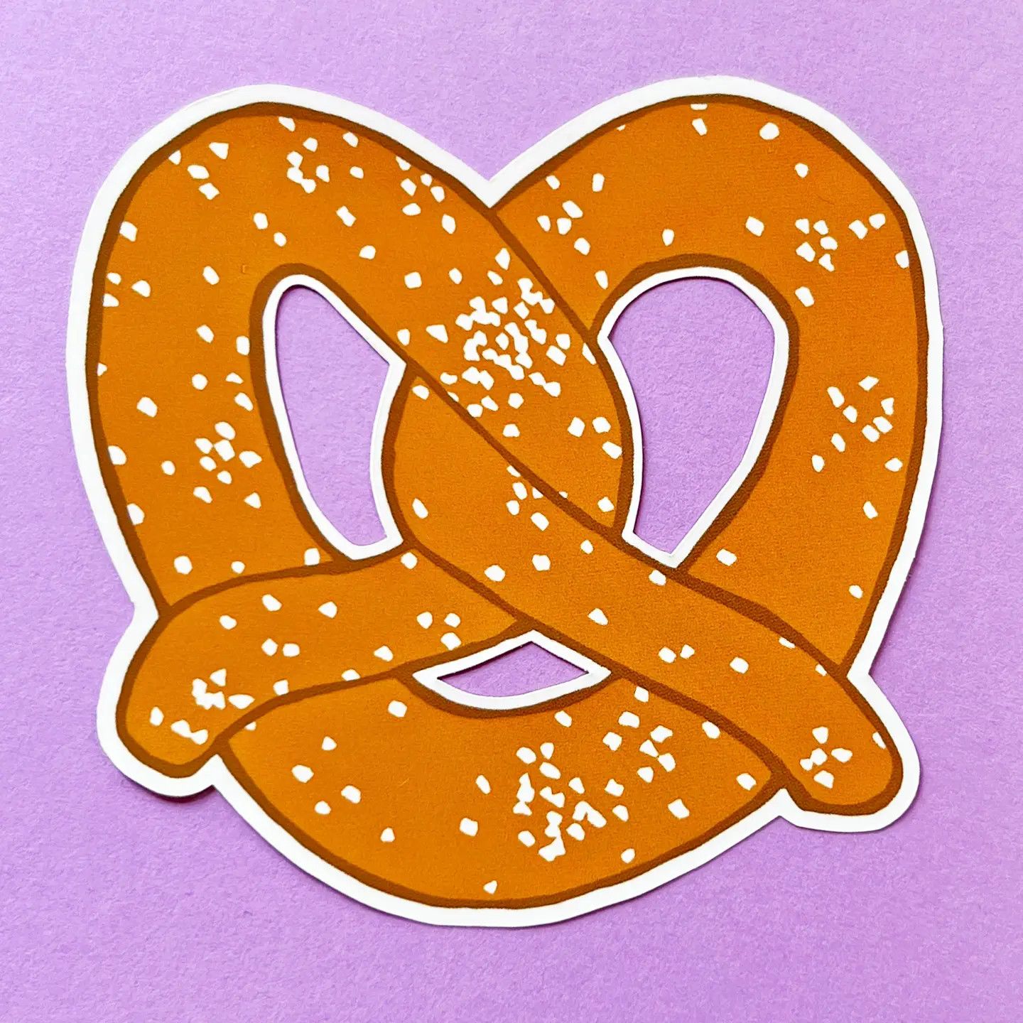 Pretzel Sticker