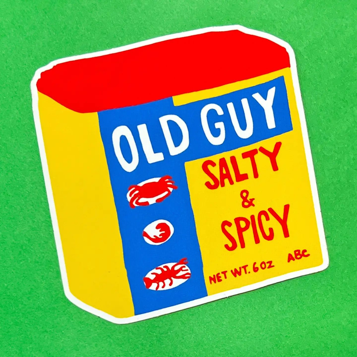 Old Guy Sticker