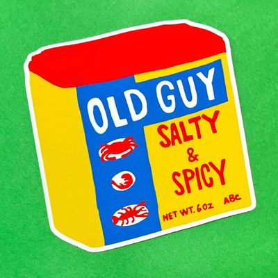 Old Guy Sticker