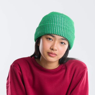 Simple Rib Beanie Kelly Stone Blue