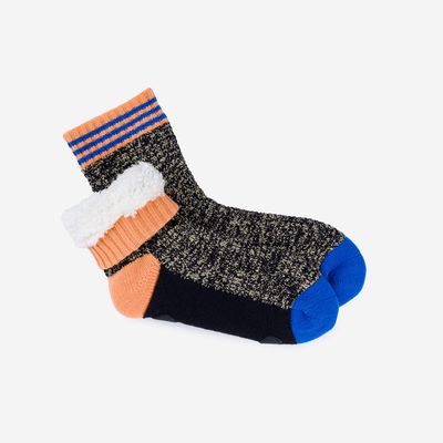 Varsity House Socks Black