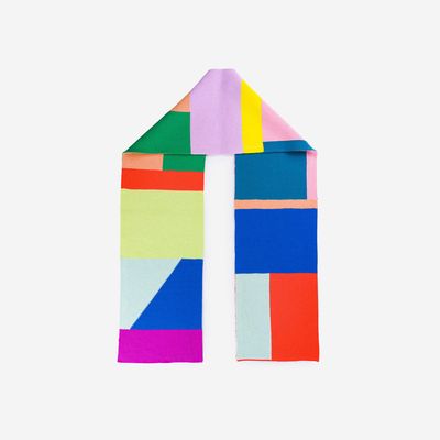Mismatch Big Scarf Rainbow