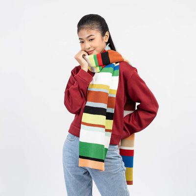 Multi Stripe Big Scarf Sport