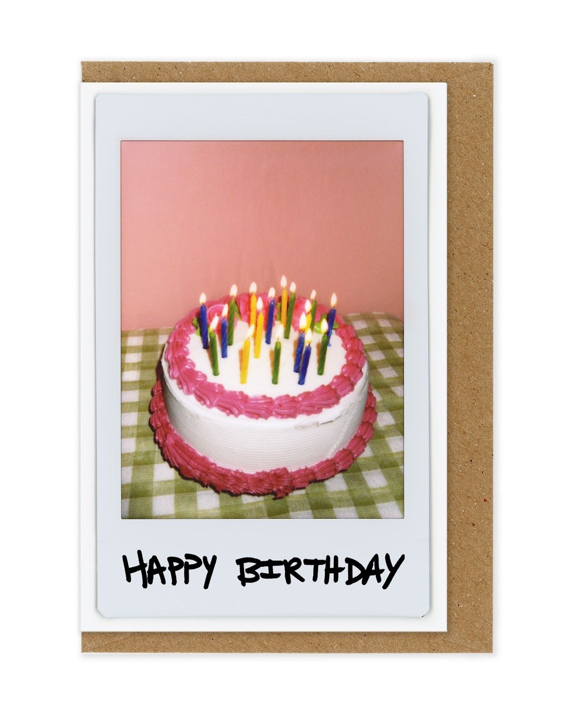 Happy Birthday (Cake + Candles)