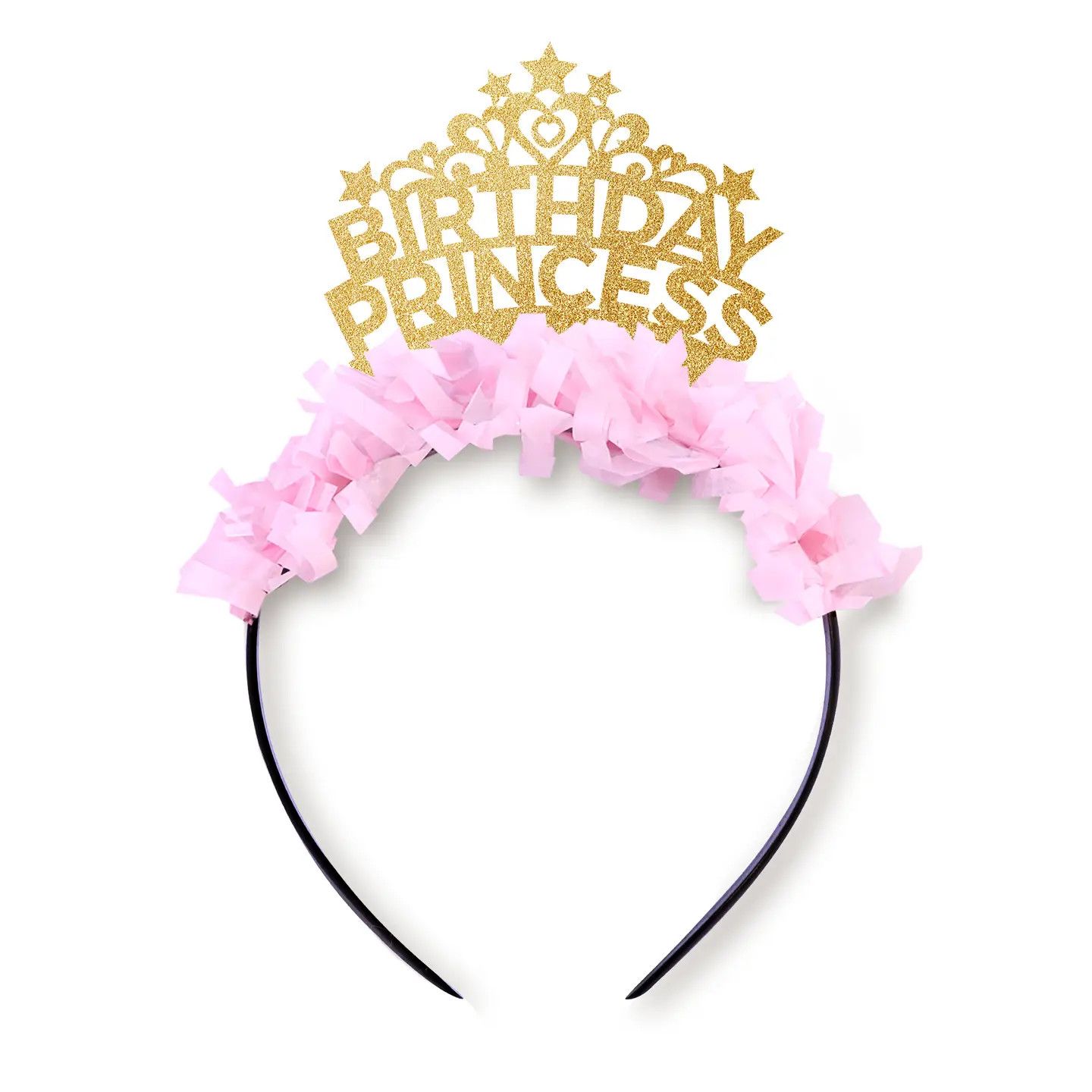 Birthday Princess Crown Gold/Light Pink