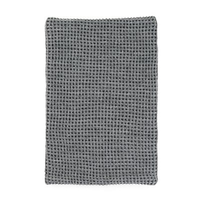 Simple Grid Snood Grey