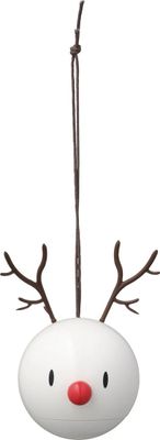 HOLIDAY Reindeer Ornaments White