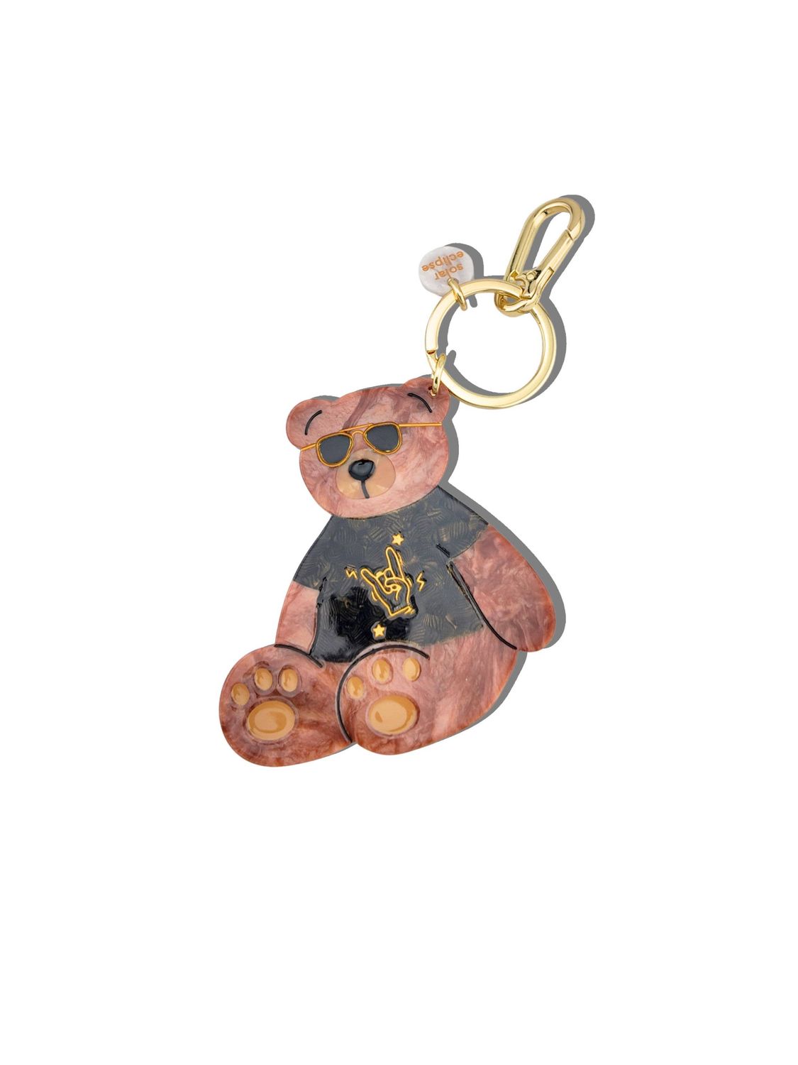 Super Fan Teddy Bag Charm + Keychain