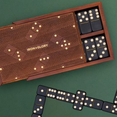 Iron &amp; Glory Deluxe Box of Dominoes