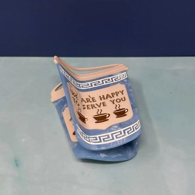Rainbow Unicorn Nyc Coffee Cup Hair Claw