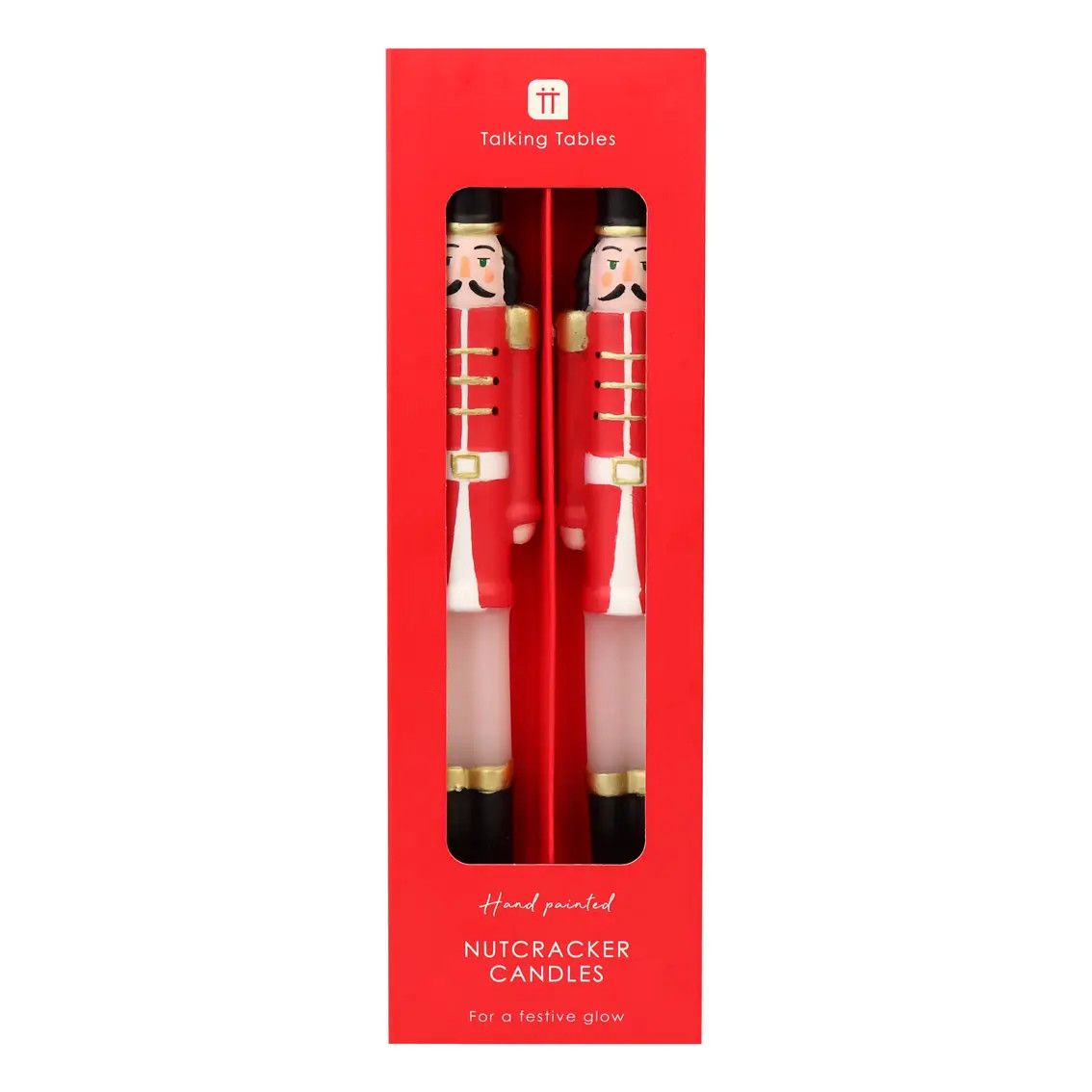 Nutcracker Christmas Candles