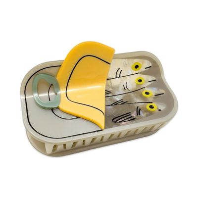 Large Tinned Fish Hair Claw Clip