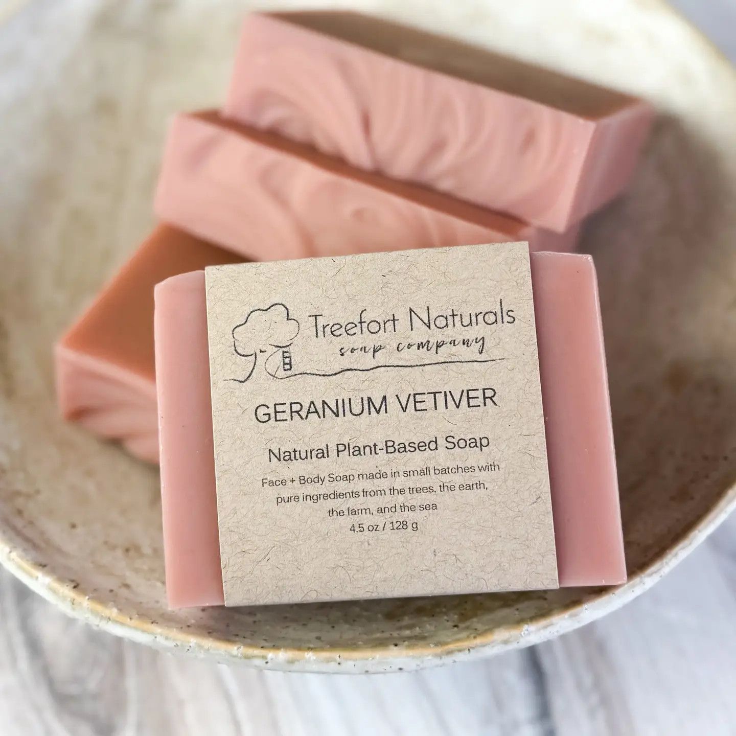 Geranium Vetiver Soap * Limited