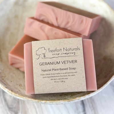 Geranium Vetiver Soap * Limited