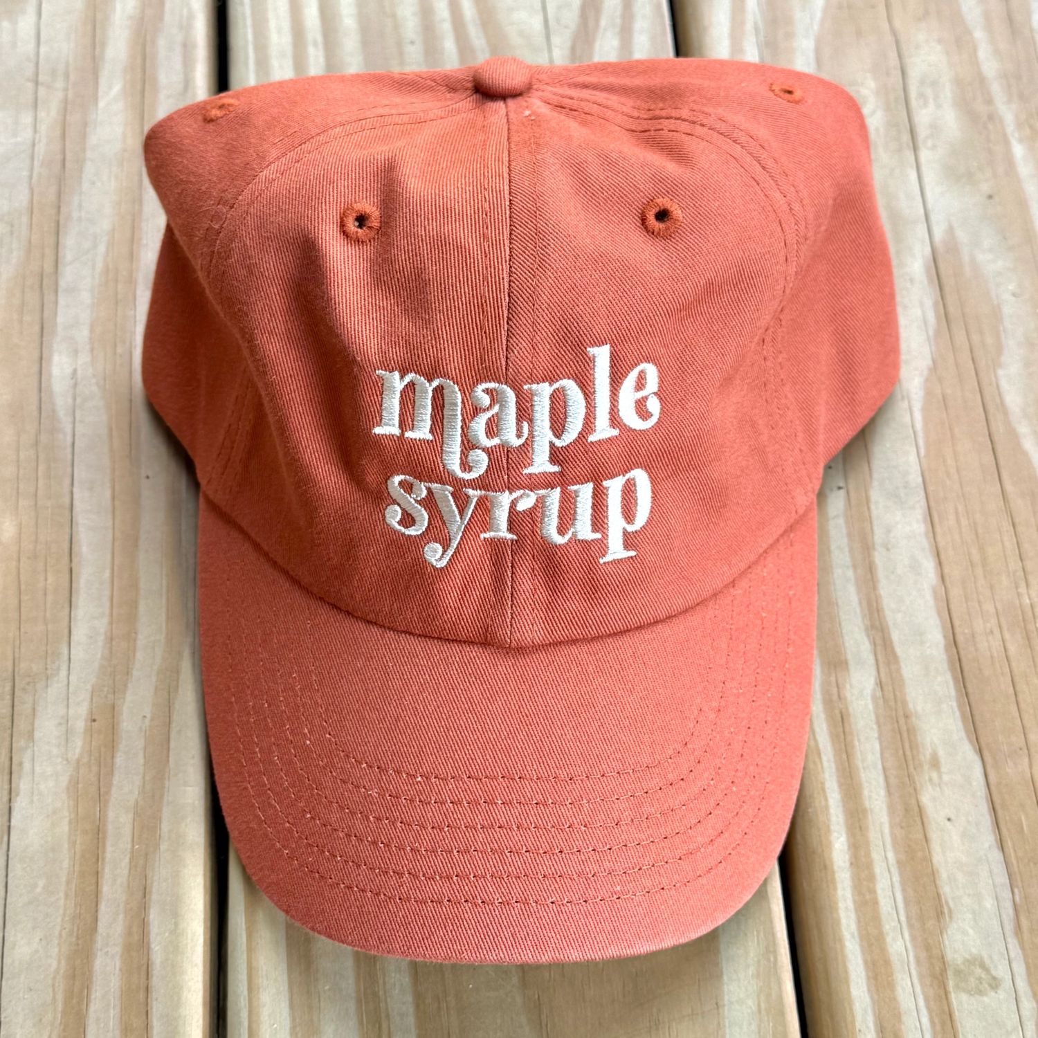 Silver Spider Maple Syrup Baseball Cap